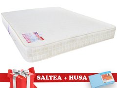 Set Saltea SuperOrtopedica Saltex 1600x1900 + Husa cu elastic
